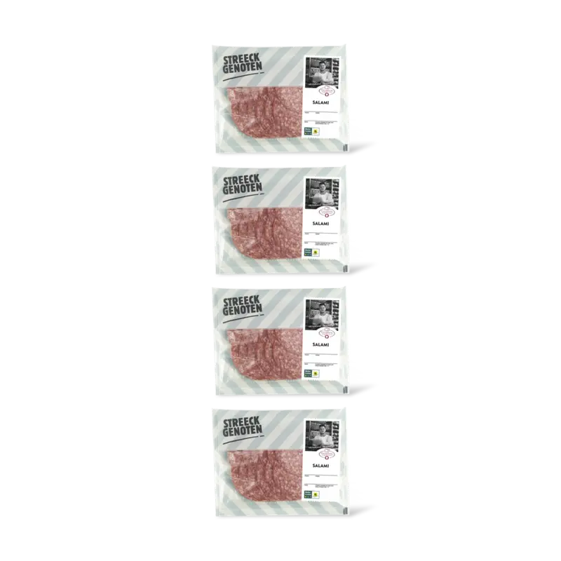 Streeckgenoten Salami 4-pack