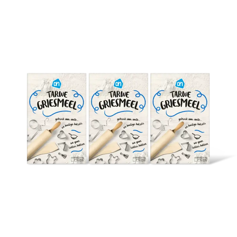 AH Griesmeel 3-pack