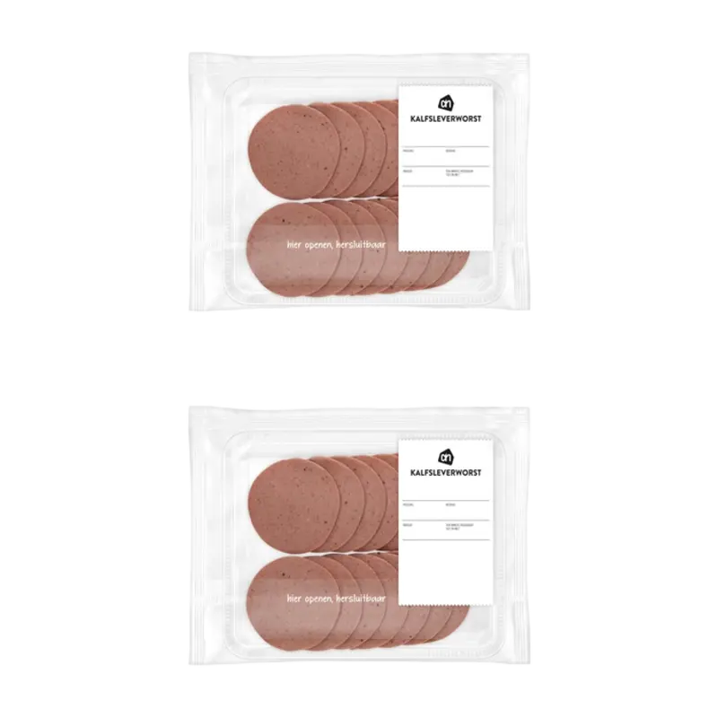 AH Kalfsleverworst 2-pack