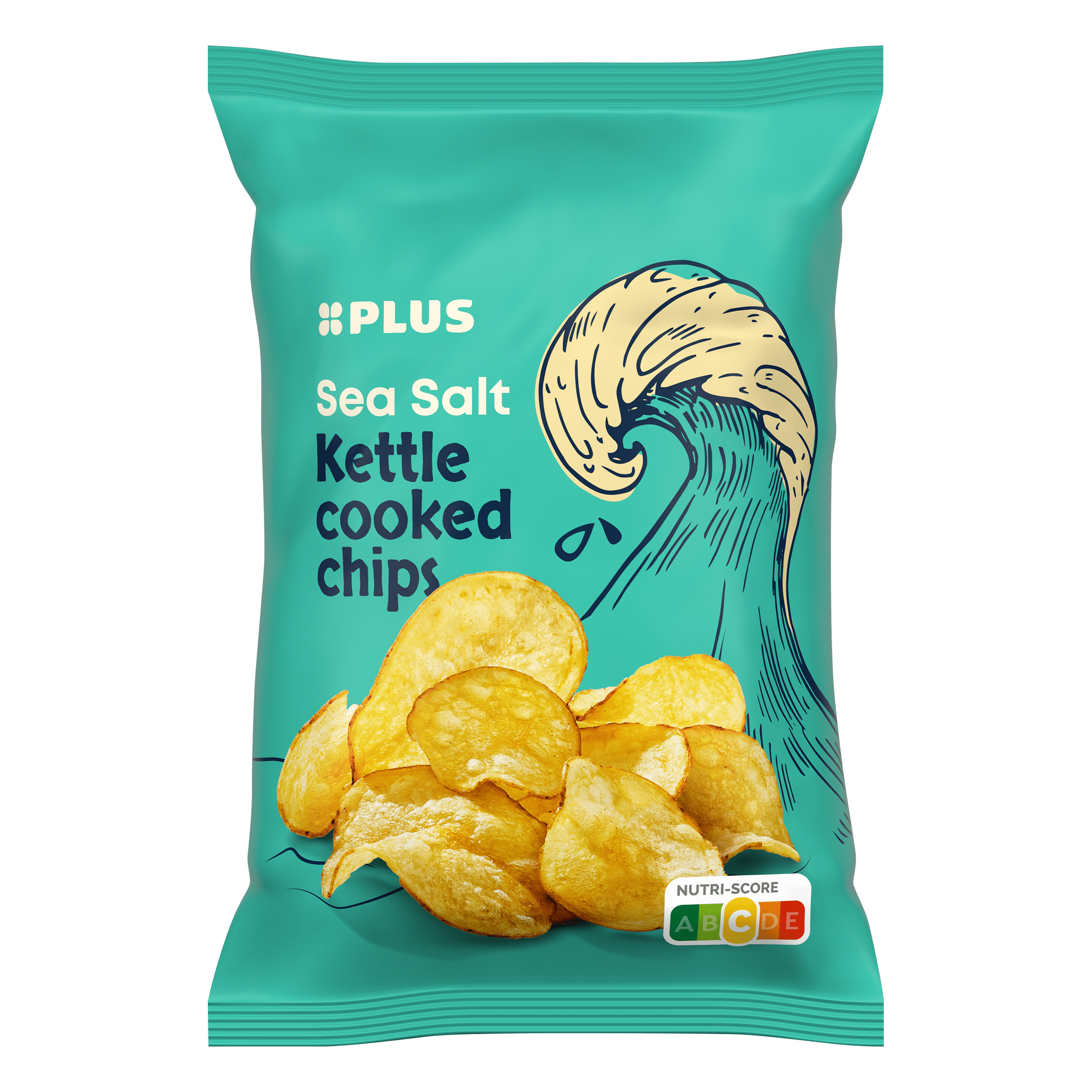 PLUS Kettle Cooked Sea Salt