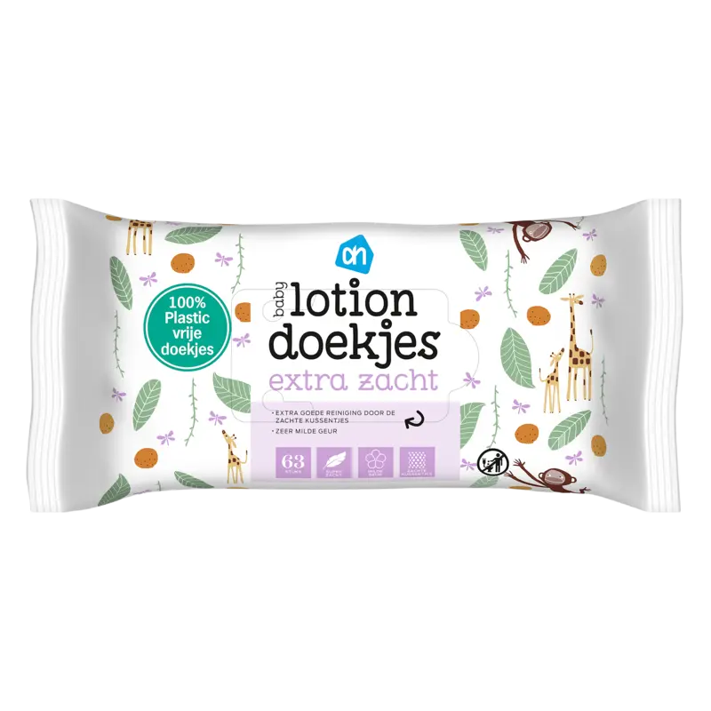 AH Baby lotiondoekjes extra zacht