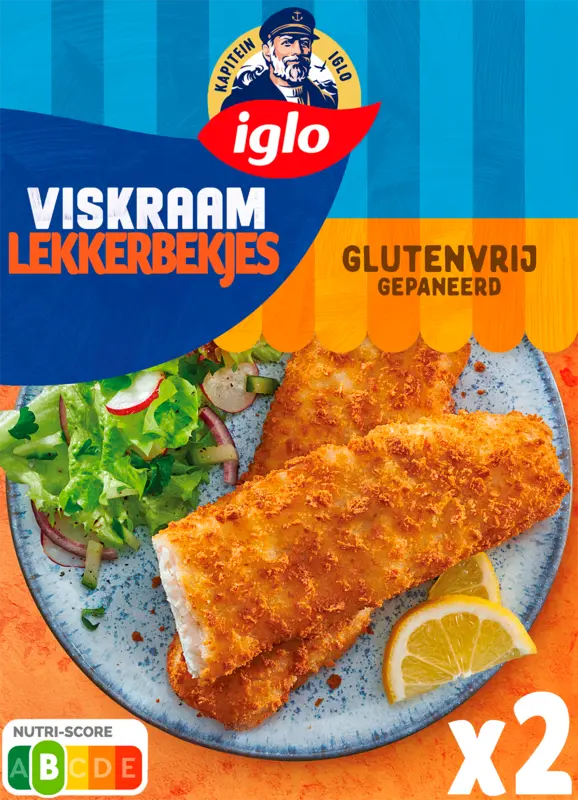 Iglo Viskraam lekkerbekjes glutenvrij