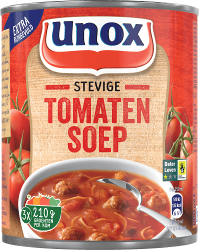 Unox Stevige tomatensoep