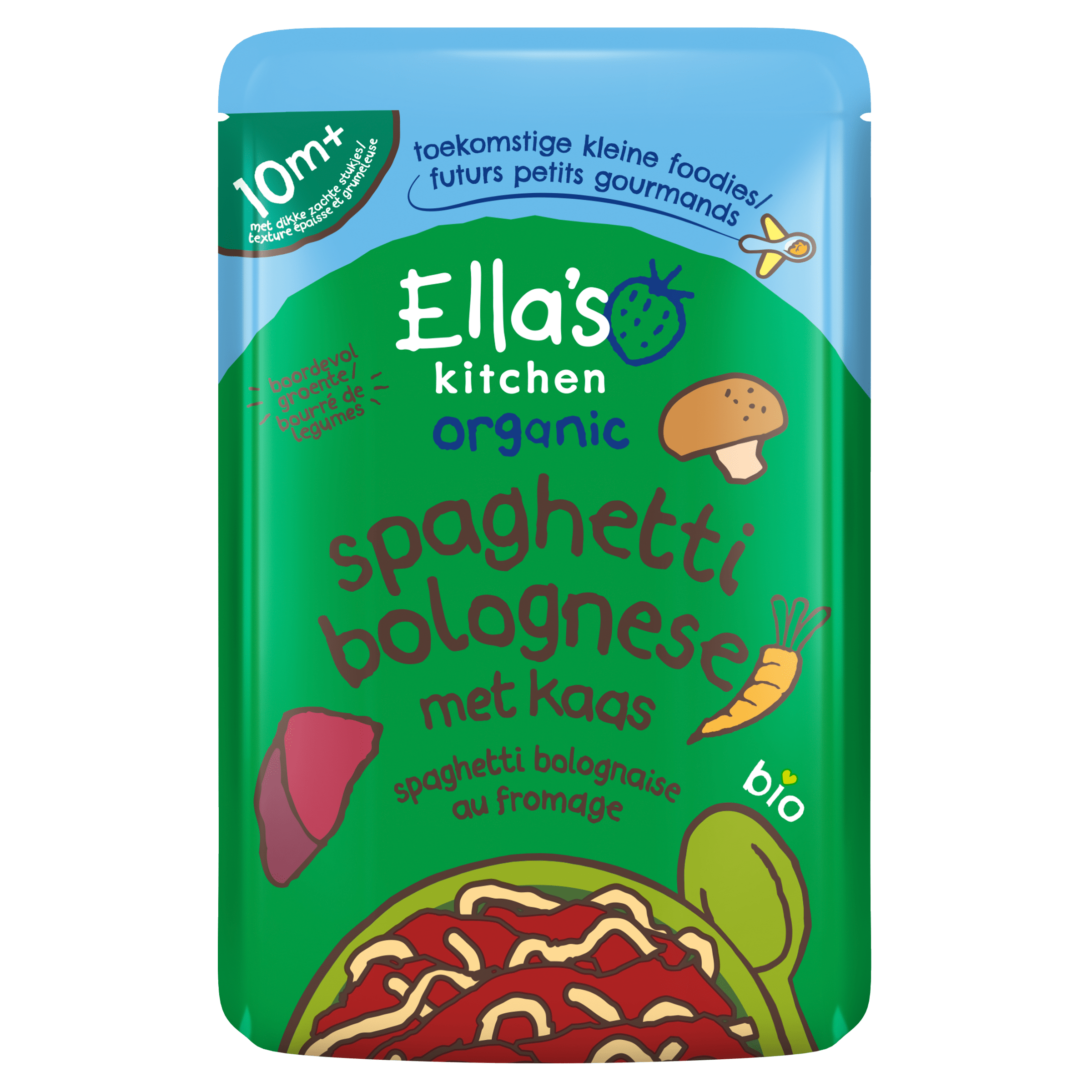 Ella's Kitchen Spaghetti bolognese met kaas 10m+
