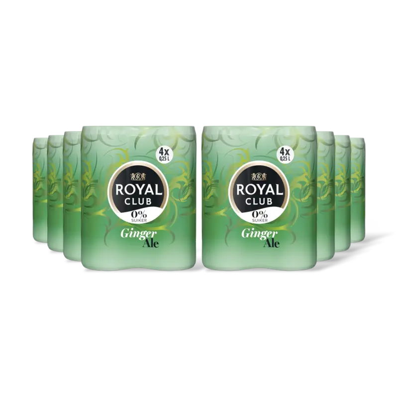 Royal Club Ginger ale 0% 32-pack