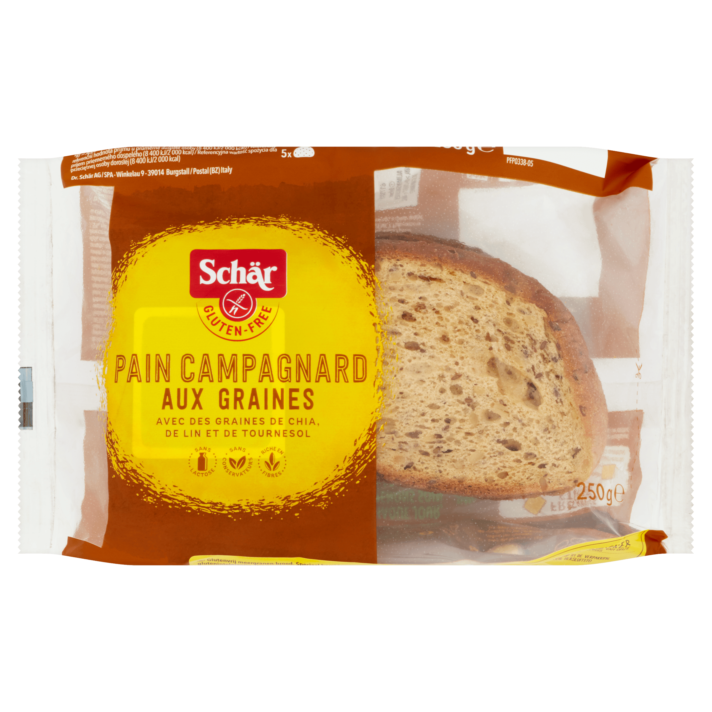 Schär LANDBROT MEHRKORN 250g M