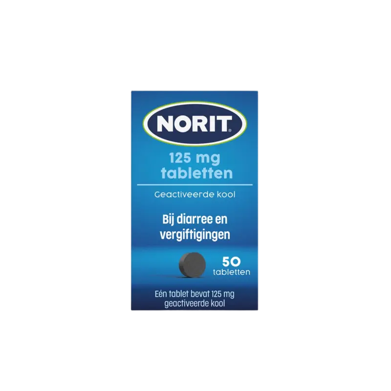 Norit Bij diarree tabletten 125mg