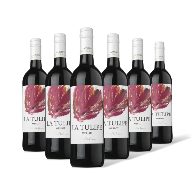 La Tulipe Merlot 6 flessen