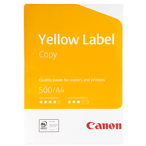 Canon Yellow label plus 80gr a4 500 vel