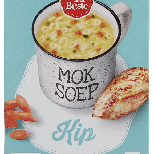 1 de Beste 1 kop soep kip 5 st.