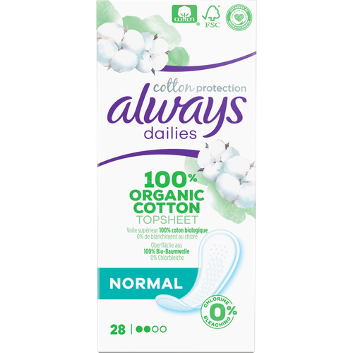 Always Inlegkruisjes cotton protection normaal