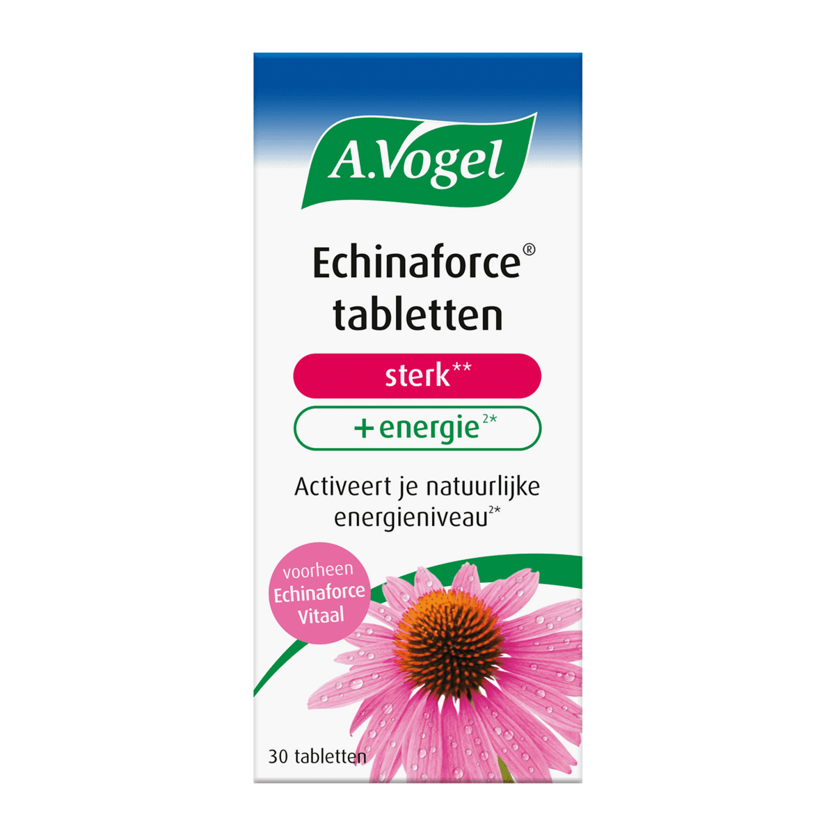 A.Vogel Echinaforce Sterk** Energie2*  Tabletten 30 stuks