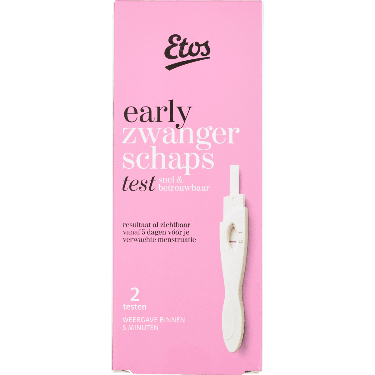 Etos Early Zwangerschapstest 2 stuks