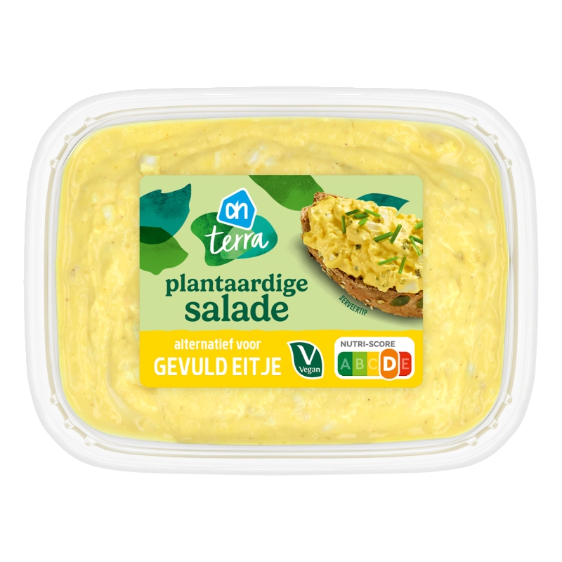 AH Terra Plantaardige salade gevuld eitje