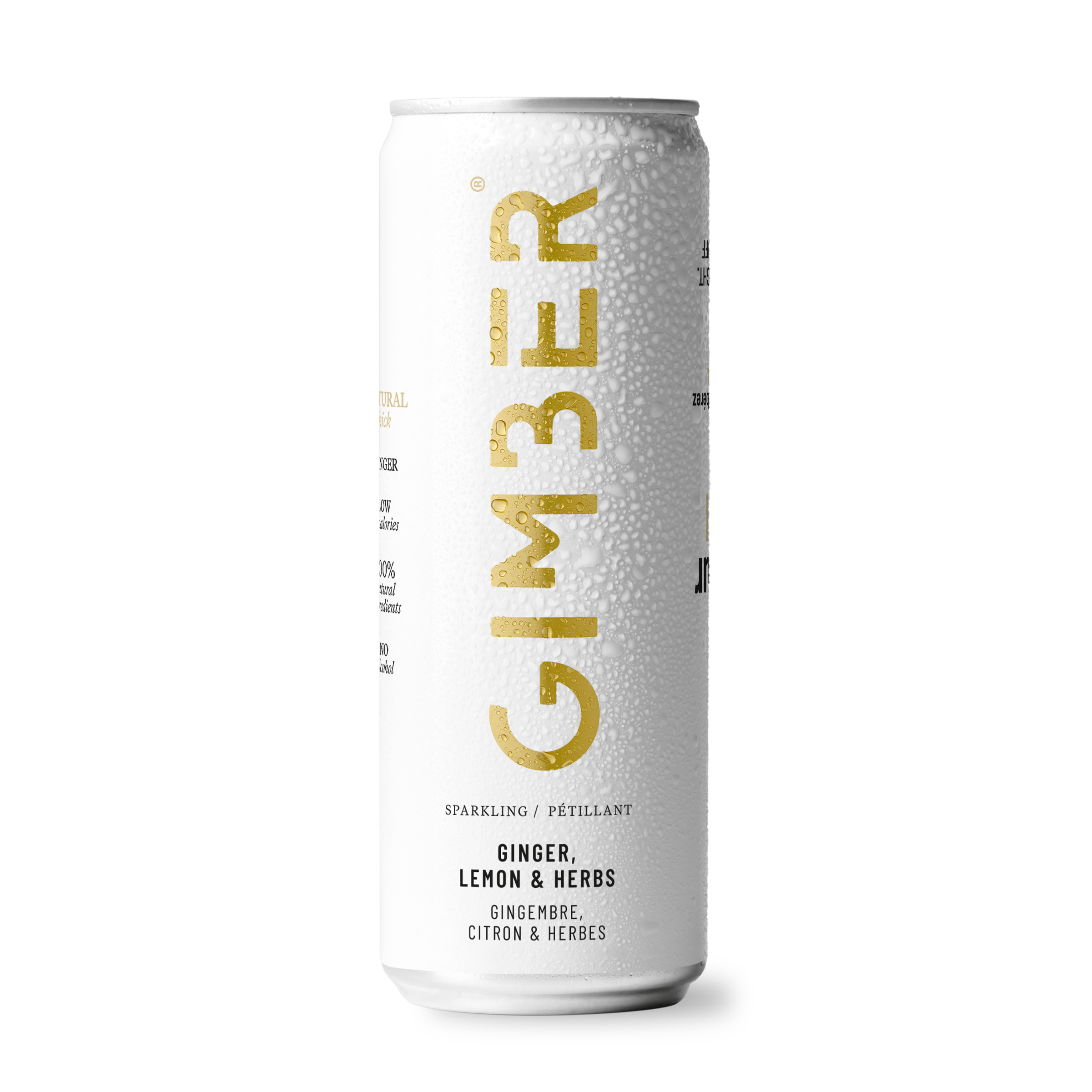 Gimber Original Ginger, Lemon en Herbs