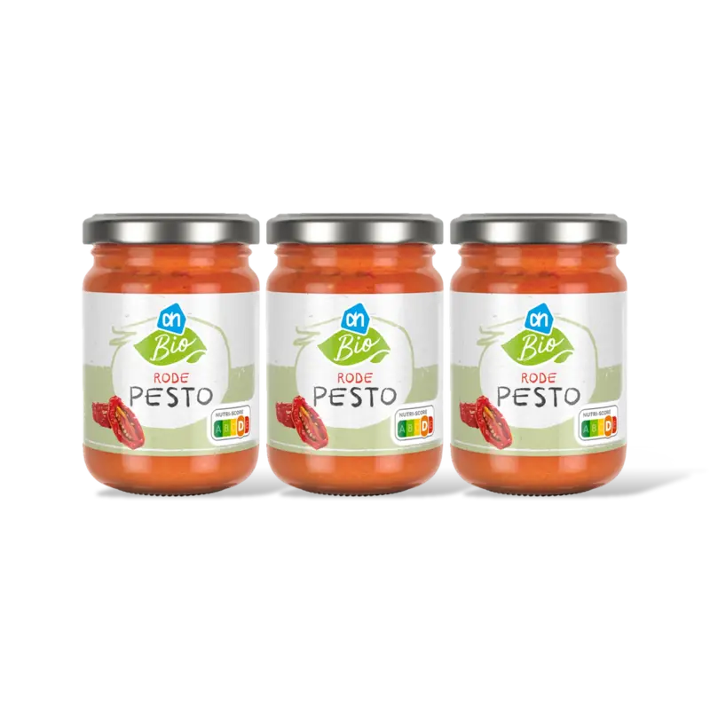AH Biologisch Pesto rosso 3-pack