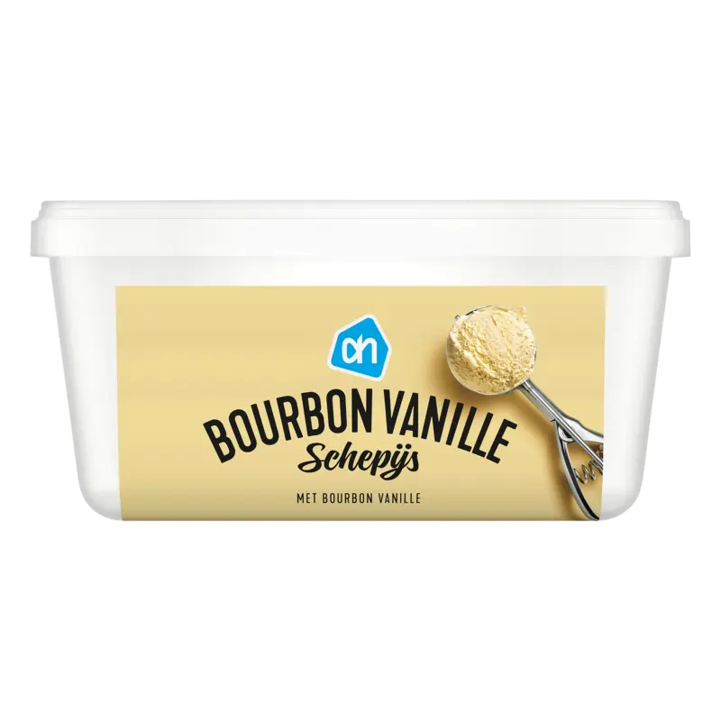AH Ah schepijs vanille bourb