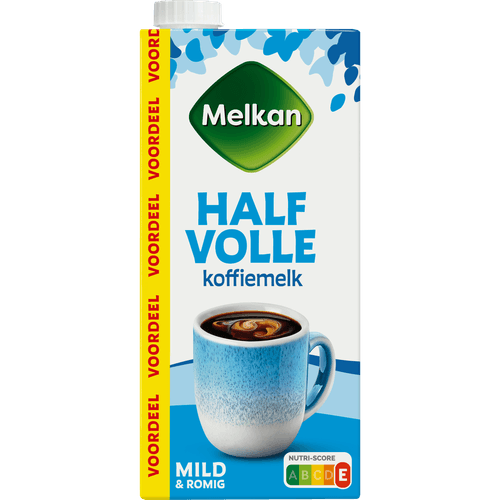 Melkan Koffiemelk halfvol 4%