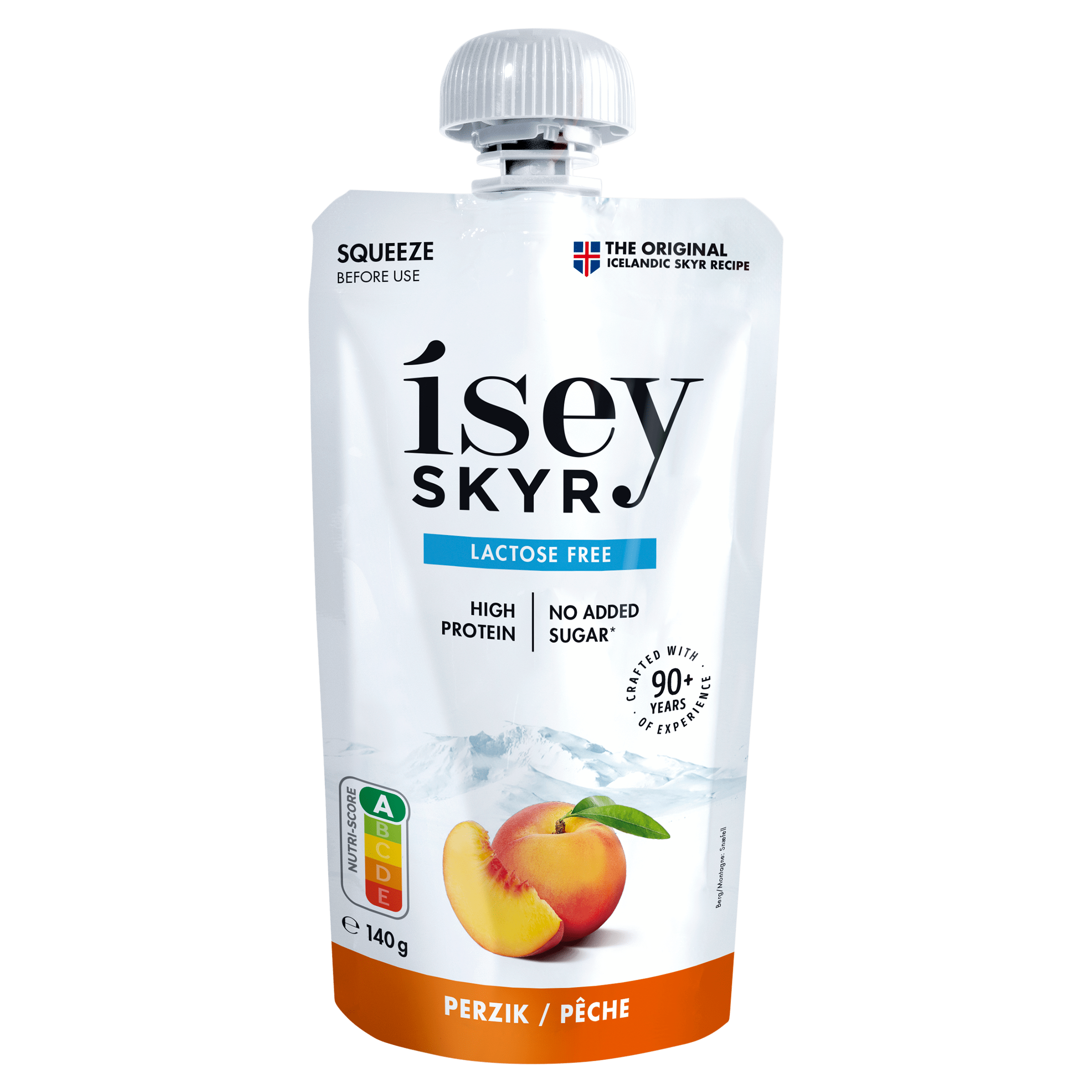 Isey Skyr Pouch peach
