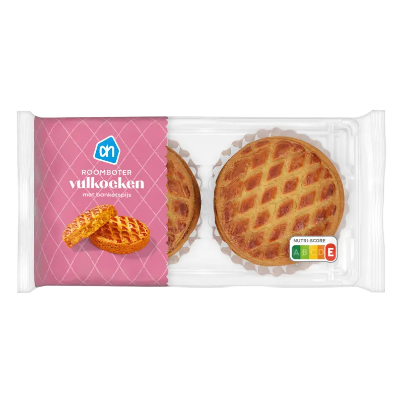 AH Roomboter vulkoeken met banketspijs