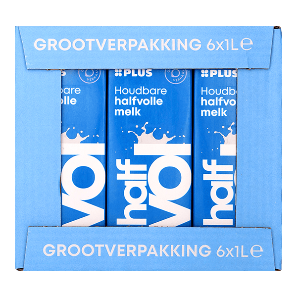PLUS Houdbare halfvolle melk