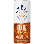 Stëlz hard drinks iced tea peach