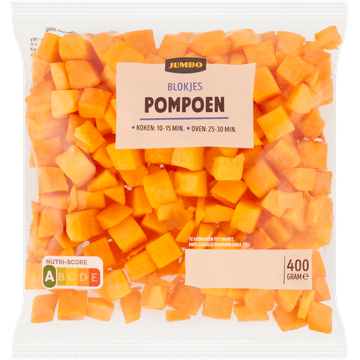 Jumbo Blokjes Pompoen 400 g