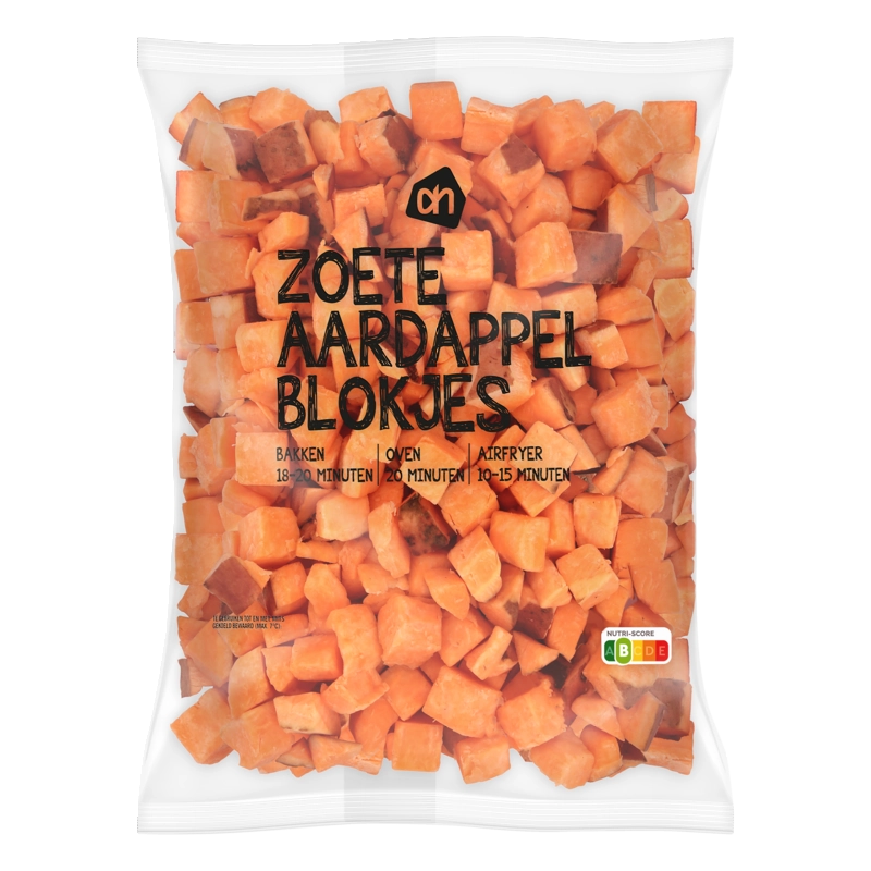 AH Zoete aardappelblokjes
