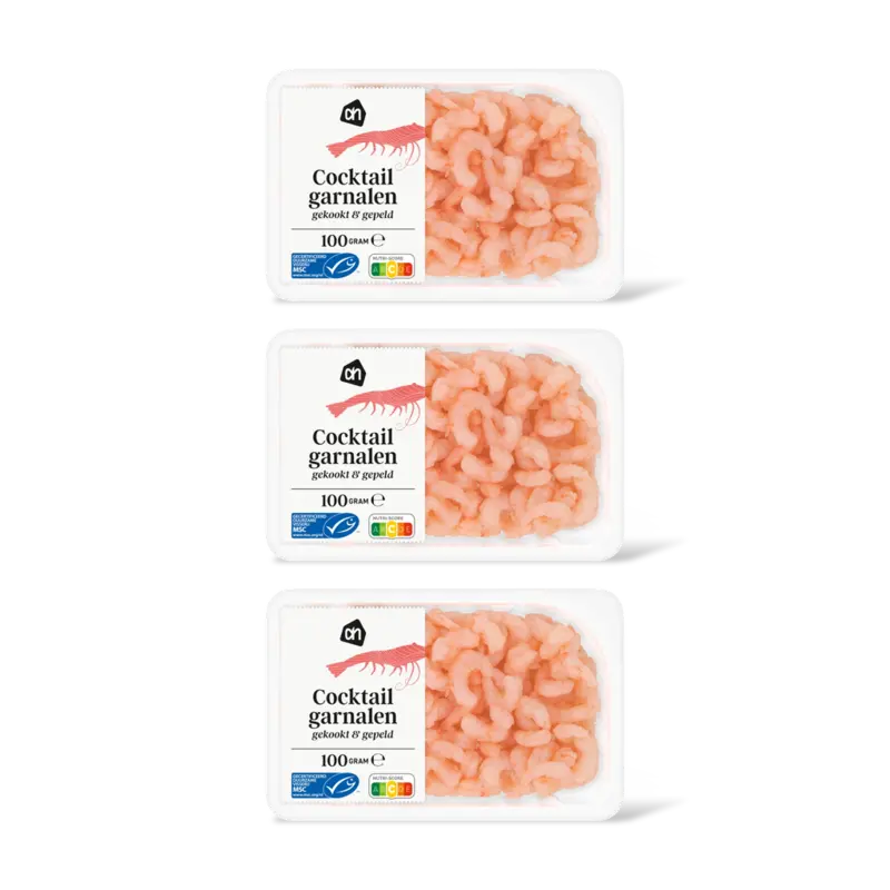 AH Cocktail garnalen 3-pack