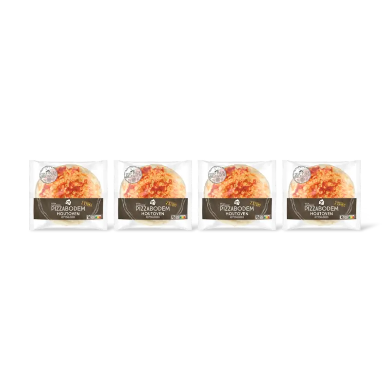 AH Pizzabodem houtoven 4-pack