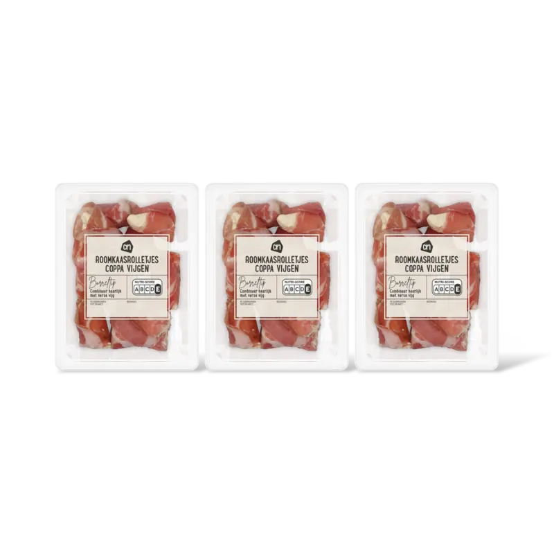 AH Roomkaasrolletjes coppa vijgen 3-pack