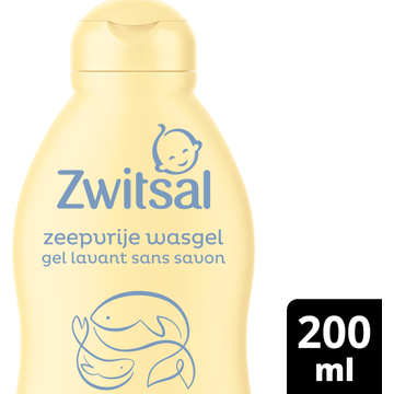 Zwitsal Zeepvrije Wasgel Baby 200 ml