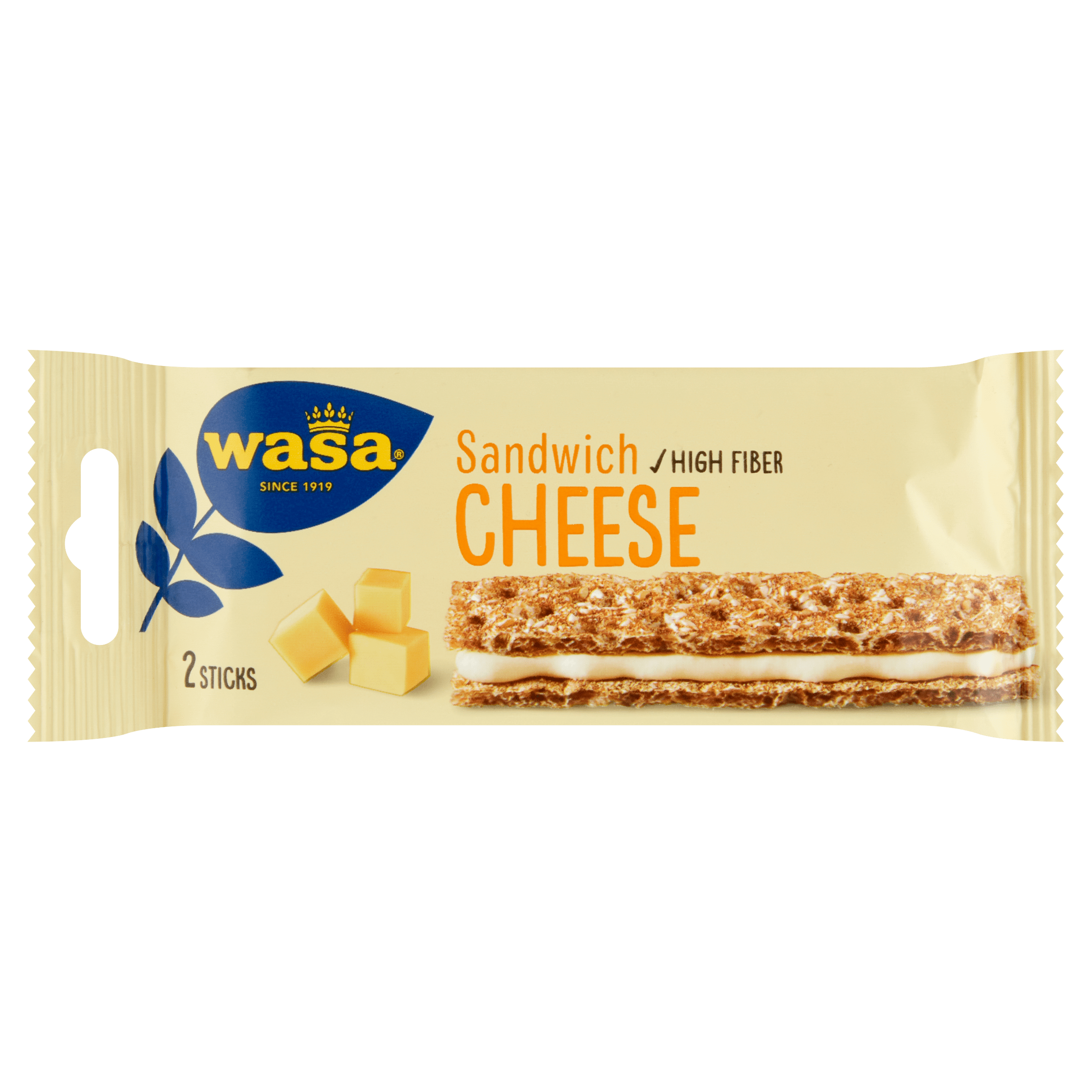 Wasa Sandwich Cheese 3x2 stuks