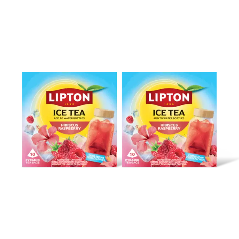 Lipton Ice tea hibisc raspberry infusion 2-pack