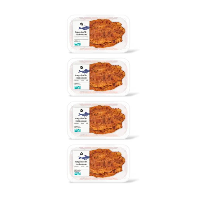 AH Pangasius Mediterraans koekenpan 4-pack