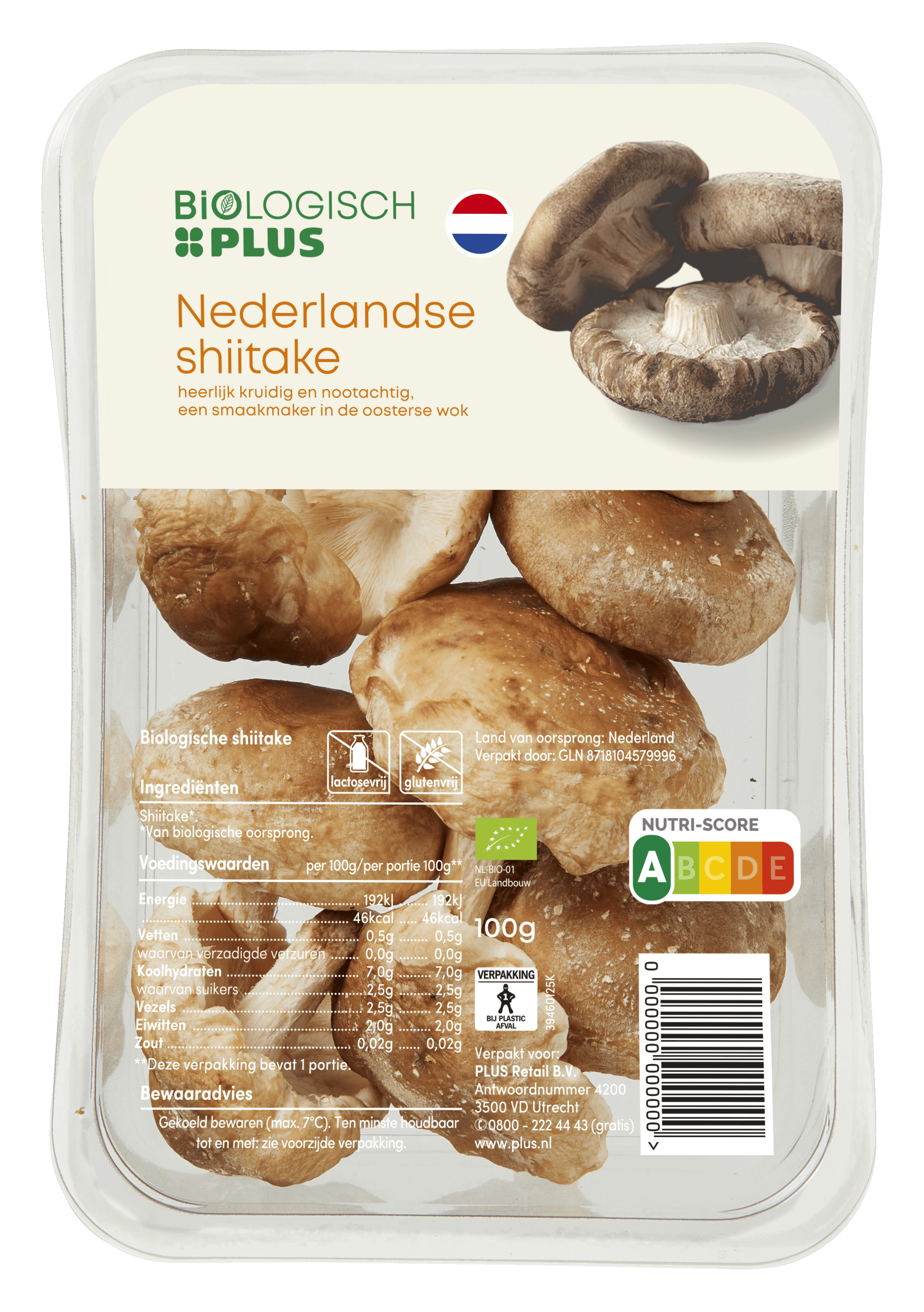 Biologisch PLUS Shiitake