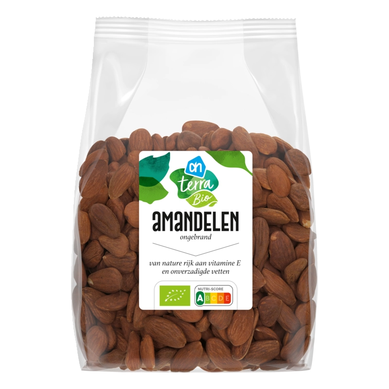 AH Biologisch Biologisch amandelen ongebrand