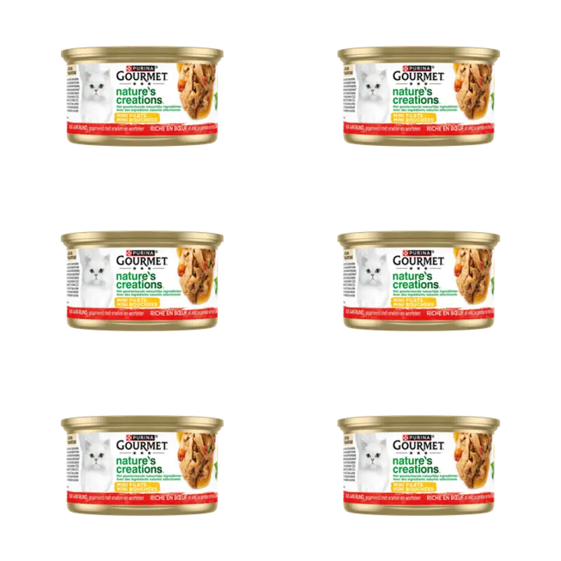 Gourmet Nature's creations rund & erwten 6-pack