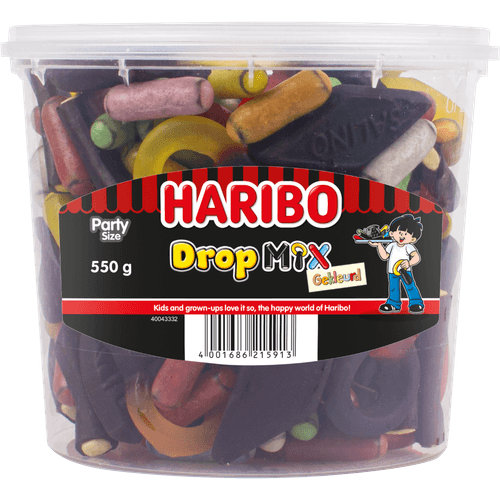 Haribo Drop mix gekleurd silo