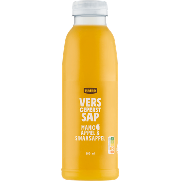 Jumbo Vers Sap Mango, Appel & Sinaasappel 500ML