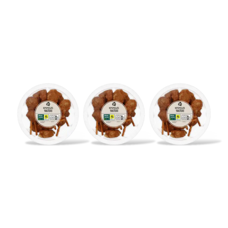 AH Yakitori kipspiesjes 3-pack