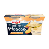 Almhof yoghurt mousse perzik maracuja