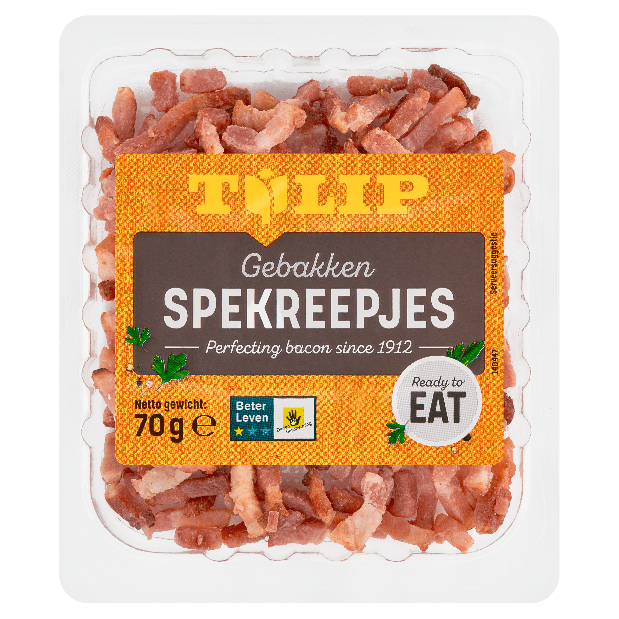 Tulip Gebakken spekreepjes