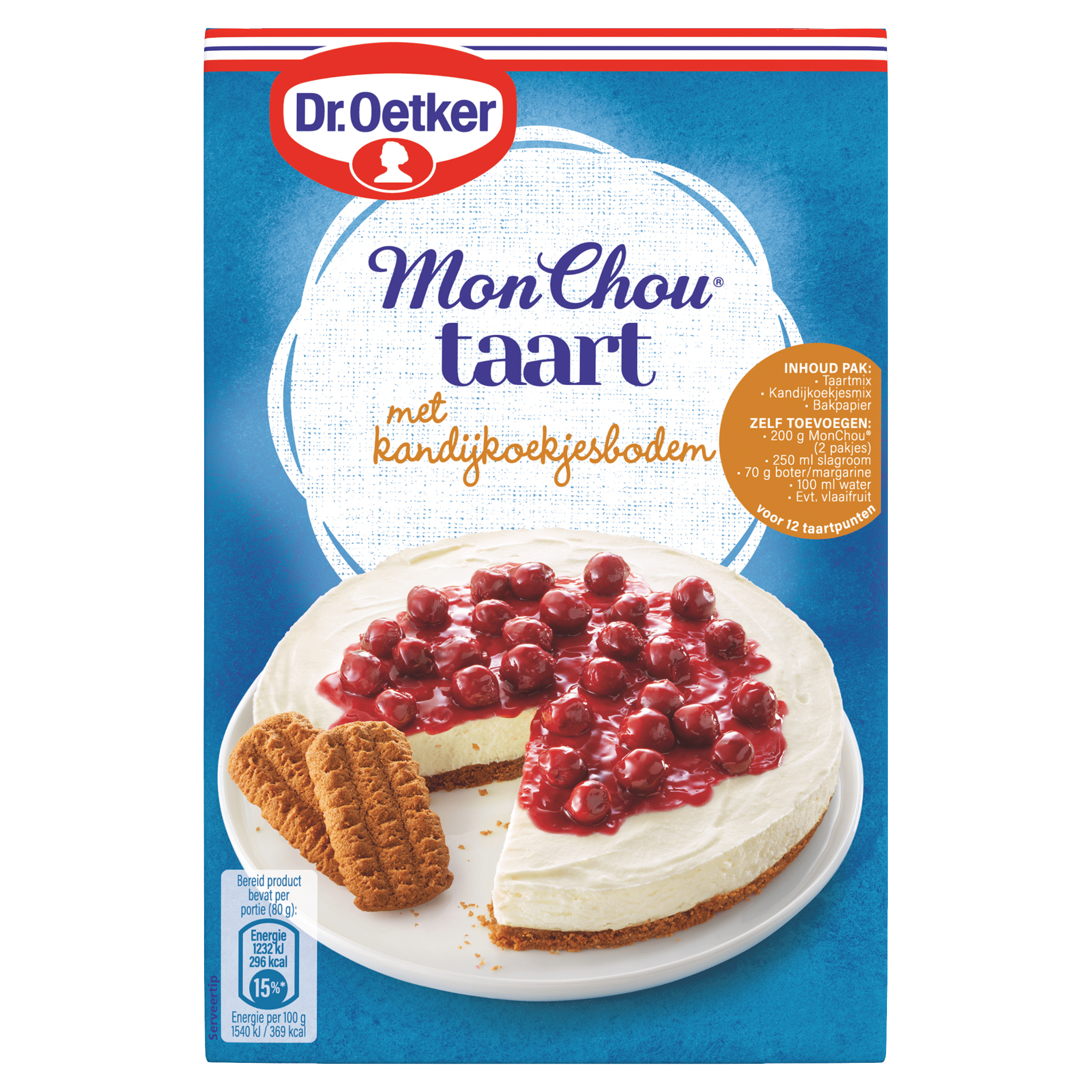 Dr. Oetker MonChoutaart kandijkoekjesbodem bakmix