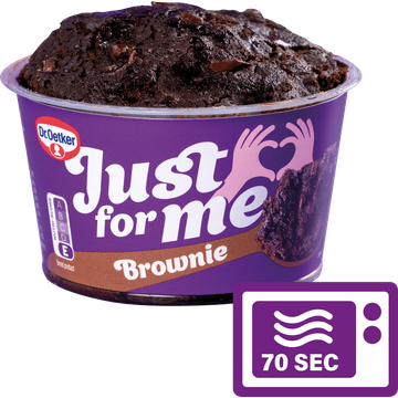 Dr. Oetker Just for Me Brownie mini cake 70 g