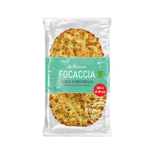 Boboli Duo focaccia kruidenboter & mozzarella