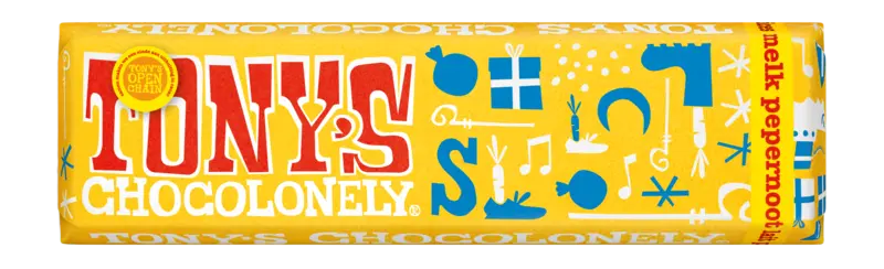 Tony's Chocolonely Reep melk pepernoot