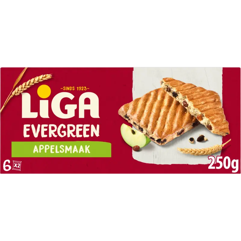 Liga Evergreen crunchy appelsmaak