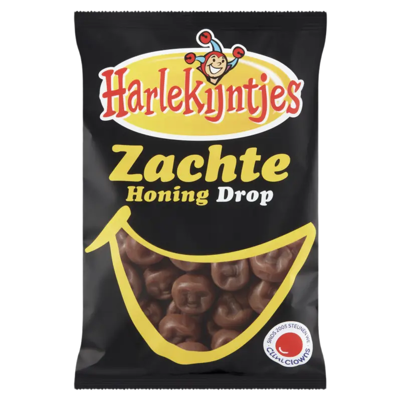 Harlekijntjes Zachte honing drop
