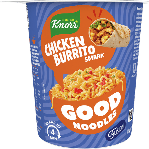 Knorr Good noodles fusion kip burrito